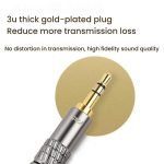 CVJ TS800 Eight Strands Copper Silver Plated Interchangeable Audio Plugs Headphone Upgrade Cable, 4.4mm S Pin, 4.4mm 0.75mm, 4.4mm 0.78mm, 4.4mm MMCX, Type-C S Pin, Type-C 0.75mm, Type-C 0.78mm, Type-C MMCX – Bild 7