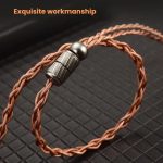 CVJ VS400 Interchangeable Audio Plug Oxygen-Free Copper Headphone Upgrade Cable, 4.4mm S Pin, 4.4mm 0.75mm, 4.4mm 0.78mm, 4.4mm MMCX, Type-C 0.75mm, Type-C 0.78mm, Type-C MMCX, Type-C S Pin – Bild 3