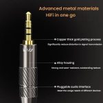 CVJ VS400 Interchangeable Audio Plug Oxygen-Free Copper Headphone Upgrade Cable, 4.4mm S Pin, 4.4mm 0.75mm, 4.4mm 0.78mm, 4.4mm MMCX, Type-C 0.75mm, Type-C 0.78mm, Type-C MMCX, Type-C S Pin – Bild 6