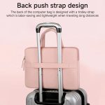 14-14.6inch Universal Laptop Bag Briefcase Women Multifunctional Shockproof Computer Bag, Green, Beige, Pink, Gray, Black, Blue – Bild 6