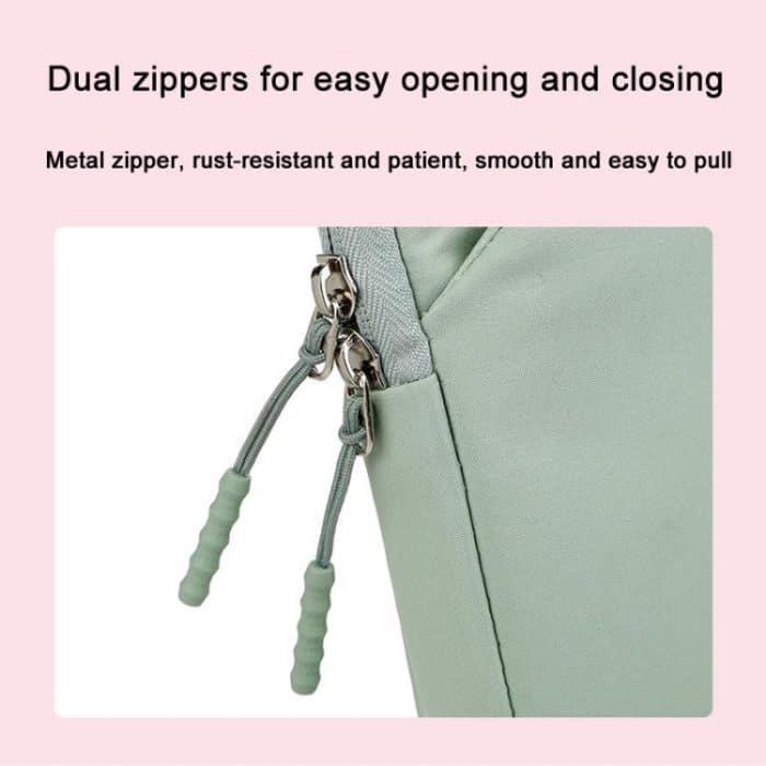 14-14.6inch Universal Laptop Bag Briefcase Women Multifunctional Shockproof Computer Bag, Green, Beige, Pink, Gray, Black, Blue – Bild 10