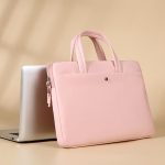 15-15.6inch Universal Laptop Bag Briefcase Multifunctional Shockproof Computer Bag, Pink, Beige, Black, Blue, Gray, Green