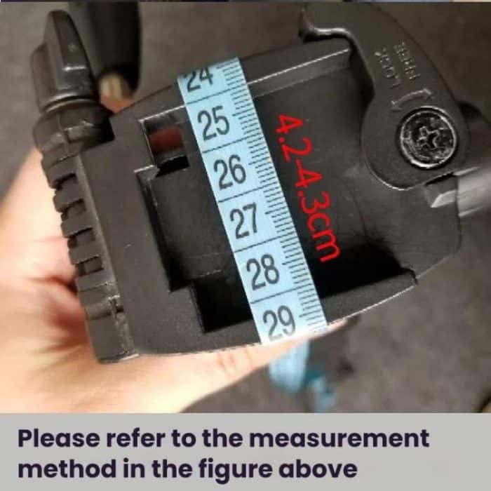 42,5 mm Schnellwechselplatte für Stativ-Smartphone/DSLR-Kamera-Adapter – Bild 5