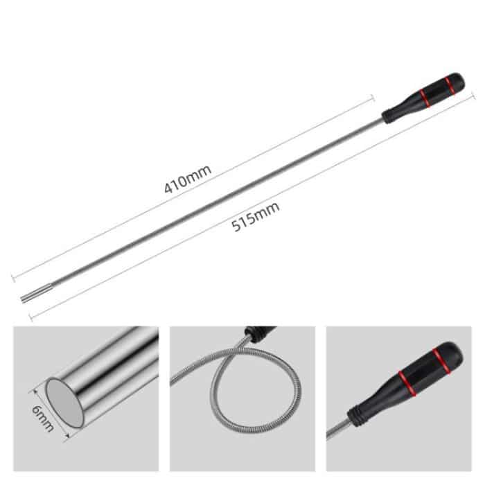 515mm Bendable Magnetic Picker Strong Magnetic Auto Repair Screw Suction Rod, 515mm – Bild 3
