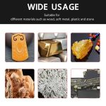 Mini USB Charging 3-speed Electric Grinder Carving Pen DIY Painting Cutting Drilling Micro Electric Drill, 60pcs /Set – Bild 7