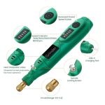 5-speed Mini Electric Grinder Micro Drill Metal Glass Ceramic Grinding Carving Cutting And Polishing Tools, 137pcs /Set, 26pcs /Set – Bild 3