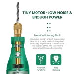 5-speed Mini Electric Grinder Micro Drill Metal Glass Ceramic Grinding Carving Cutting And Polishing Tools, 137pcs /Set, 26pcs /Set – Bild 4