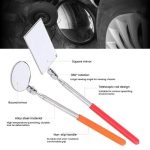 Stainless Steel Universal Rotating Telescopic Folding Viewfinder, Round 30mm, Orange 50mm, Square 85x52mm, Square with Light 65x40mm, Dual-color Round 30mm – Bild 3