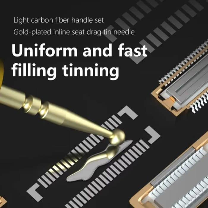 3 In 1 Cell Phone Repair Soldering Pin Set Inline Holder Soldering Solderer Tinning Pen, M061 – Bild 5