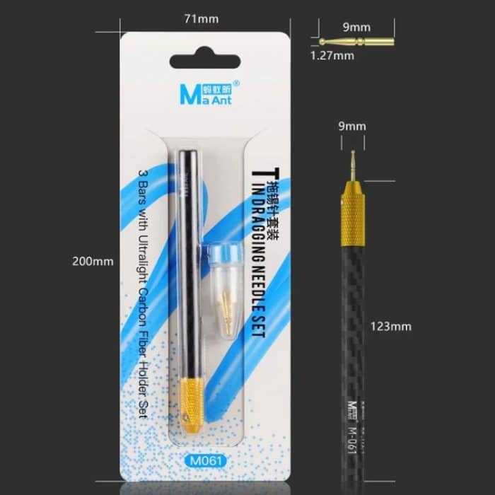 3 In 1 Cell Phone Repair Soldering Pin Set Inline Holder Soldering Solderer Tinning Pen, M061 – Bild 7