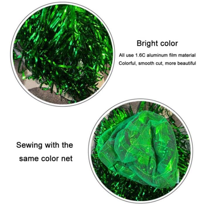 3pcs Cosplay Disco Wigs Foil Tinsel Shiny Party Hats Funny Atmosphere Festive Decoration Performance Props – Bild 5