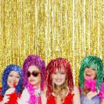 3pcs Cosplay Disco Wigs Foil Tinsel Shiny Party Hats Funny Atmosphere Festive Decoration Performance Props – Bild 6