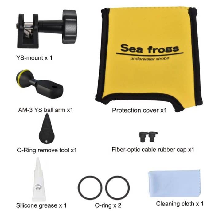 Sea Frogs SF-01  100M/328FT Underwater Strobe For Diving Photography – Bild 7