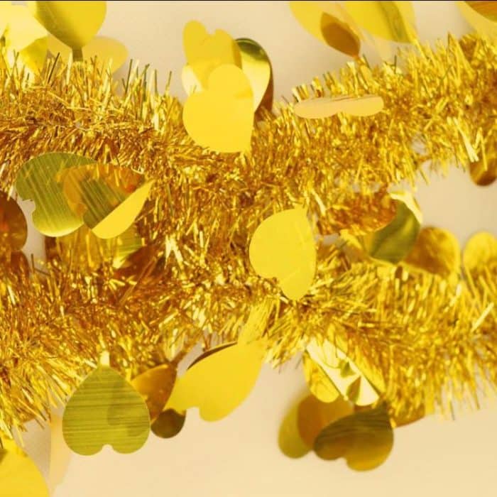 Heart-shaped Ribbon Party Supplies Birthday Christmas Wedding Room Decoration Strips Garlands, 10pcs 1.8m – Bild 5