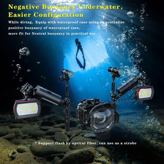 Sea Frogs SF-22  40M/130FT 6000 Lumen Underwater Photography Light, SF-22 – Bild 11