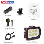 Sea Frogs SF-22  40M/130FT 6000 Lumen Underwater Photography Light, SF-22 – Bild 15