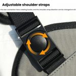 Camera Strap Vest Outdoor Stress Relief DSLR Camera Quick Release Vest, D182 – Bild 7