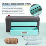 370W Cardboard Shredder Handles 10mm Thickness, 5M/Min Speed For Packaging & Recycling, 35cm EU Plug, 35cm US Plug, 45cm EU Plug, 45cm US Plug – Bild 6