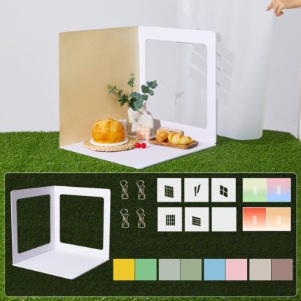 3D Shooting Background Board Live Broadcast Product Photography Props, 35cm, 47cm, 60cm