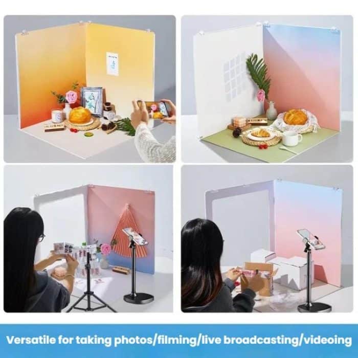 3D Shooting Background Board Live Broadcast Product Photography Props, 35cm, 47cm, 60cm – Bild 4