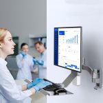 Monitor Bracket Industrial Equipment Cabinet Wall Mount All-In-One Stand Mouse Keyboard Bracket, WKS-1 21x60cm Tray Silver, WKS-1 21x60cm Tray Black, WKS-2 21x60cm Tray Silver, WKS-2 21x60cm Tray Black – Bild 2