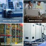 Monitor Bracket Industrial Equipment Cabinet Wall Mount All-In-One Stand Mouse Keyboard Bracket, WKS-1 21x60cm Tray Silver, WKS-1 21x60cm Tray Black, WKS-2 21x60cm Tray Silver, WKS-2 21x60cm Tray Black – Bild 13