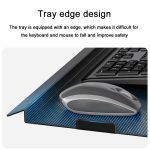 Monitor Bracket Industrial Equipment Cabinet Wall Mount All-In-One Stand Mouse Keyboard Bracket, WKS-1 21x60cm Tray Silver, WKS-1 21x60cm Tray Black, WKS-2 21x60cm Tray Silver, WKS-2 21x60cm Tray Black – Bild 6