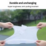 18cm Outdoor Thickened Wear-Resistant Mid-Tube Rainproof Shoe Covers, M 34-36, L 37-39, XL 40-42, XXL 43-45, XXXL 46- – Bild 6