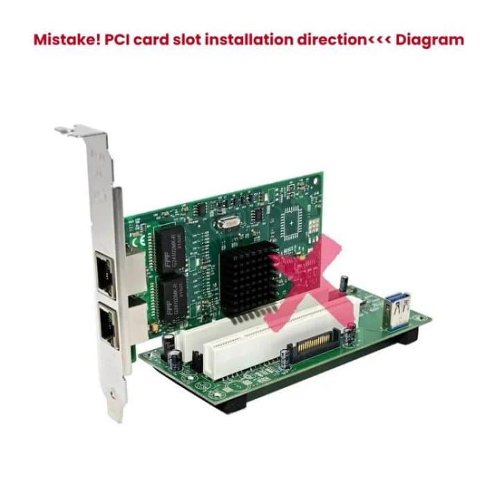 SUNWEIT ST46 PCIe X1 auf 2-PCI-Kartensteckplatz ASM1083 Bridge-Karte, kein Laufwerk, Plug and Play – Bild 4