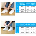 Outdoor Disposable Waterproof PVC Shoe Covers, Low-tube White, Mid-tube White – Bild 2