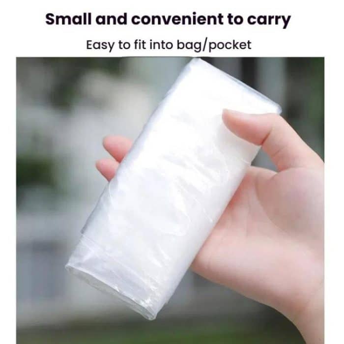 Outdoor Disposable PE High-Tube Rainproof Shoe Covers, 10pcs /Set – Bild 3