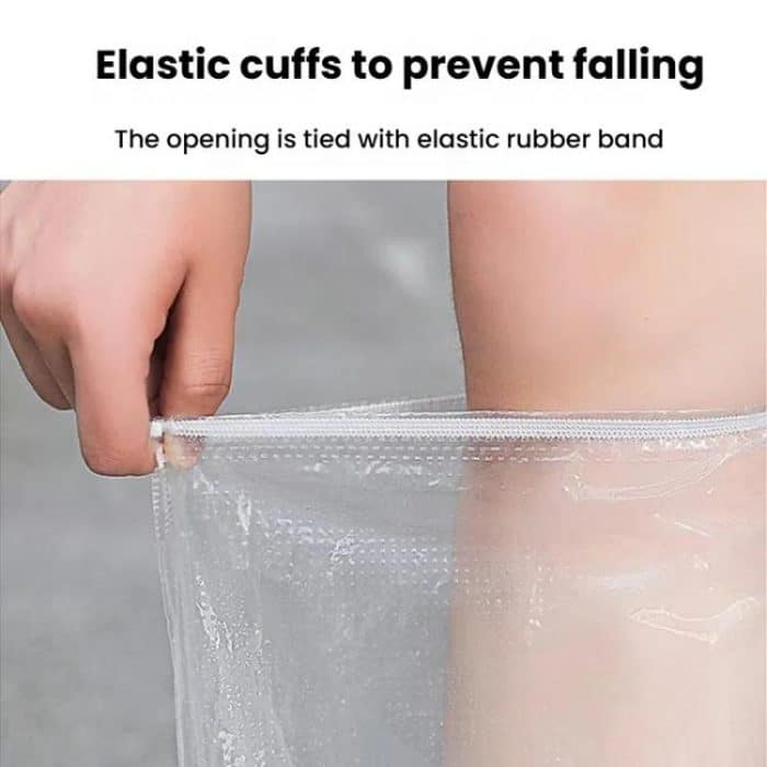 Outdoor Disposable PE High-Tube Rainproof Shoe Covers, 10pcs /Set – Bild 4