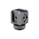 XILETU XDS-15 Mehrkopf-Cold-Shoe-Mount-Adapter für Kamerablitz, Mikrofon, LED-Licht