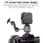 XILETU XDS-15 Mehrkopf-Cold-Shoe-Mount-Adapter für Kamerablitz, Mikrofon, LED-Licht – Bild 5