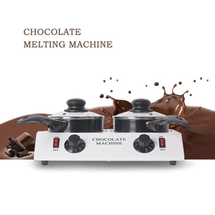 Dessert Making Double Cylinder Chocolate Hot Melt Machine, US Plug, UK Plug, EU Plug – Bild 2