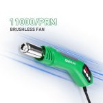 BAKU BA-8034 650W Hot Air Blower 100-500 Degrees Celsius Heat Tool With 3 Nozzles, 220V EU Plug, 110V US Plug – Bild 4