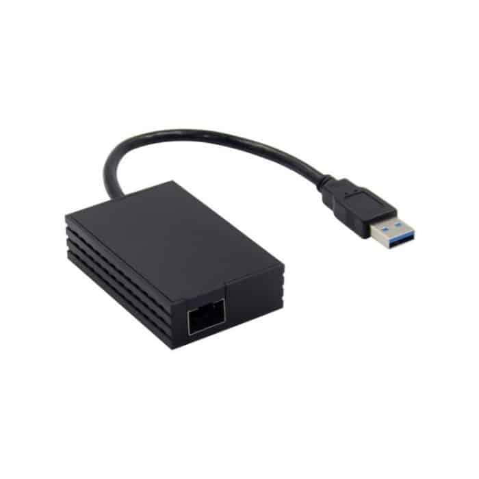 SUNWEIT ST709 USB3.0 zum SFP-Glasfaser-LC-Gigabit-Ethernet-Adapter RTL8153 – Bild 1