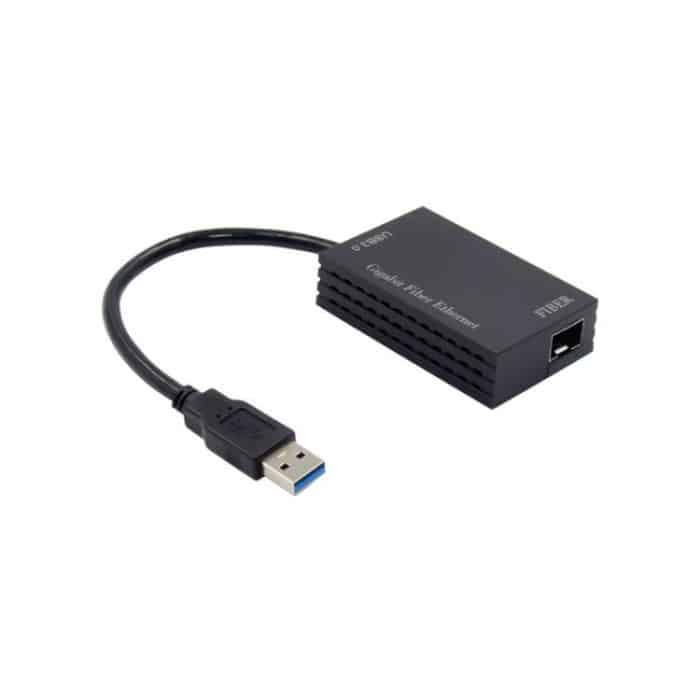 SUNWEIT ST709 USB3.0 zum SFP-Glasfaser-LC-Gigabit-Ethernet-Adapter RTL8153 – Bild 3