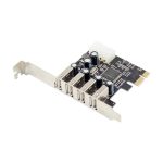 SUNWEIT ST623 PCIe x1 MCS9990 4 Ports USB2.0 Industriecomputer Hochgeschwindigkeits-Erweiterungskarte