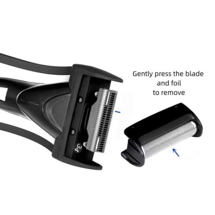 For Flyco FS625/FS626/FS628/FS629 Electric Shavers Replacement, 3pcs /Pack Foil, 3pcs /Pack Blade, Foil + Blades – Bild 4