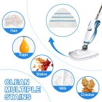 2 teile/paket Für H2O X5 Steam Mop Ersatz Pads Mikrofaser Mopp Kopf – Bild 4