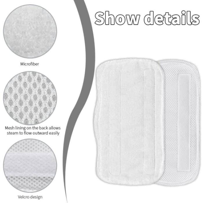 3pcs /Pack Microfiber Pads For Shark S3101 Steam Mop Replacement Mop Head Covers – Bild 4