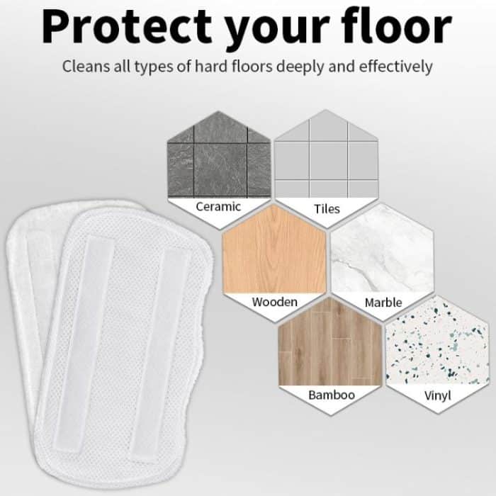 3pcs /Pack Microfiber Pads For Shark S3101 Steam Mop Replacement Mop Head Covers – Bild 6