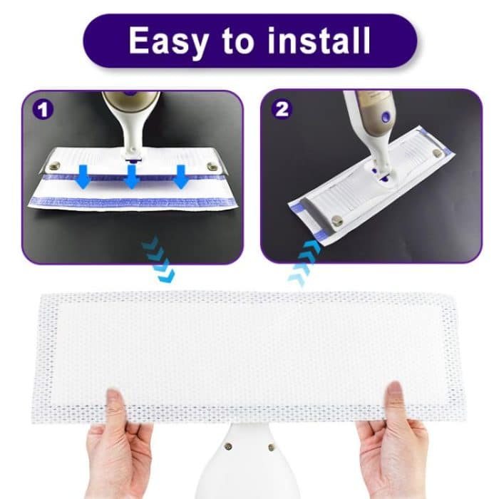 2pcs /Pack Disposable Mop Pad Refills For Swiffer PowerMop Floor Cleaning Replacement – Bild 5