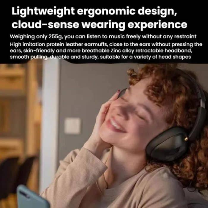 OneOdio Focus A5 ANC Active Noise Reduction Headset Wireless Bluetooth Gaming Sports Headset, Focus A5 – Bild 6