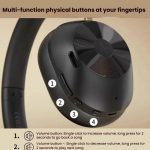 OneOdio Focus A5 ANC Active Noise Reduction Headset Wireless Bluetooth Gaming Sports Headset, Focus A5 – Bild 8