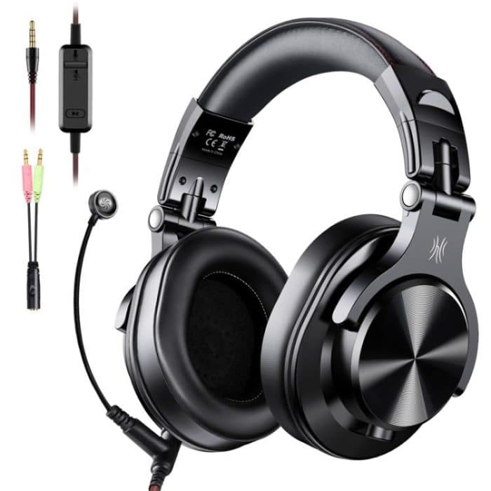 OneOdio A71M Headset Wired DJ Disc Monitor Headphones With Mic Computer Headphone, A71M – Bild 1