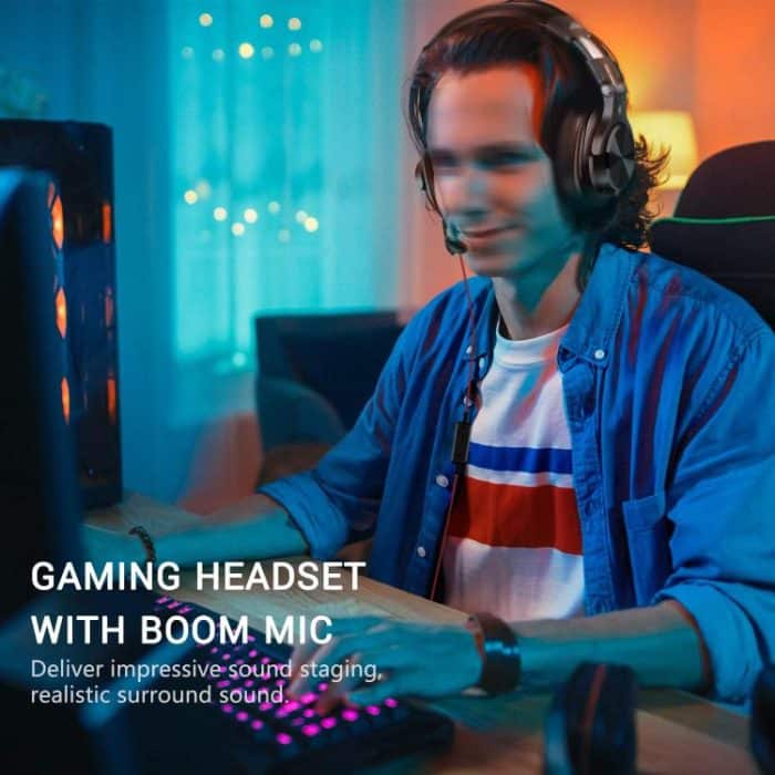 OneOdio A71M Headset Wired DJ Disc Monitor Headphones With Mic Computer Headphone, A71M – Bild 6