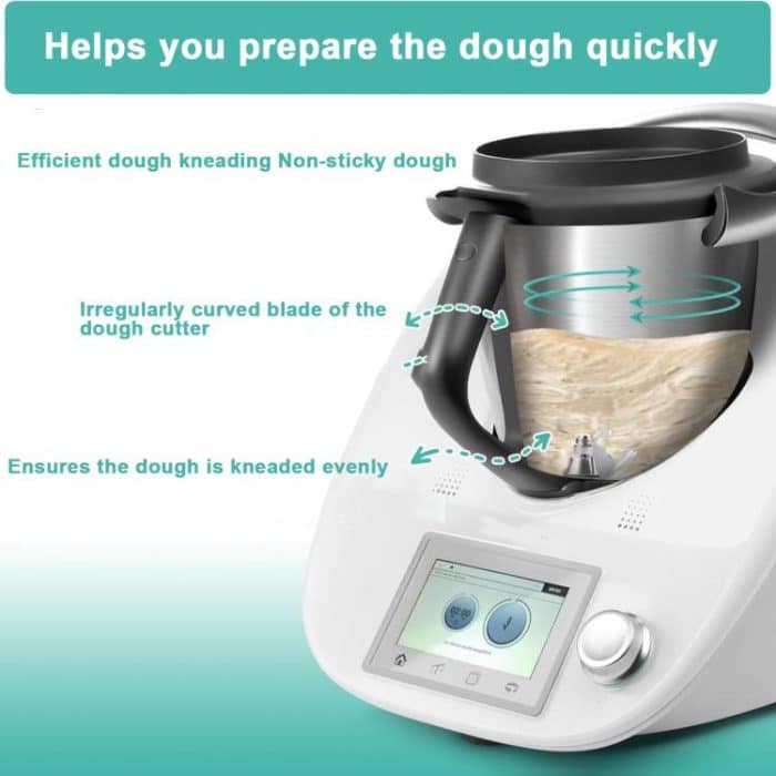 Stainless Steel Dough Mixer Knife Replacement Durable Baking & Cooking Accessories, For Thermomix TM31, For Thermomix TM5/TM6 – Bild 3