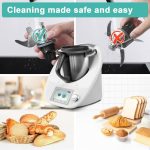 Stainless Steel Dough Mixer Knife Replacement Durable Baking & Cooking Accessories, For Thermomix TM31, For Thermomix TM5/TM6 – Bild 4